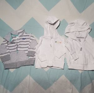 3 Carter's jackets